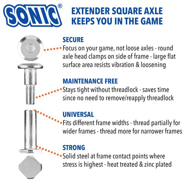 Sonic® Extender Square Axle Kit - Image 3